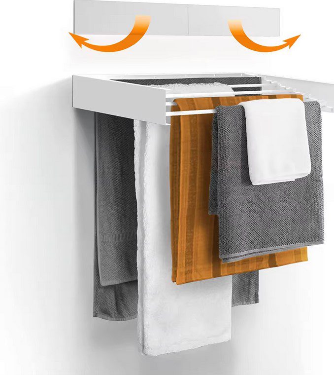 Wall Mounted Collapsible Drying Rack
