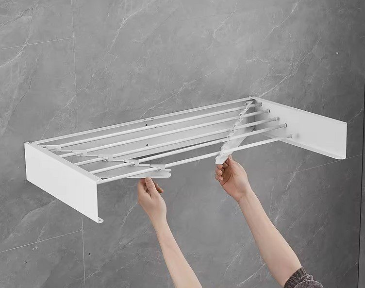 Wall Mounted Collapsible Drying Rack